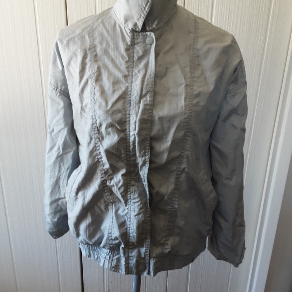 Womens Blair zip and snap front lightweight jacket